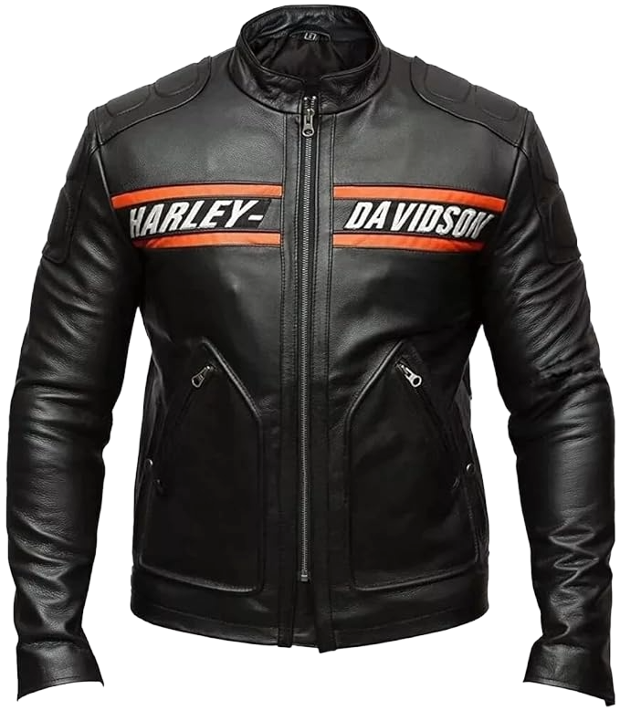 Harley-Davidson l Perforated Leather Motorcycle Jacket