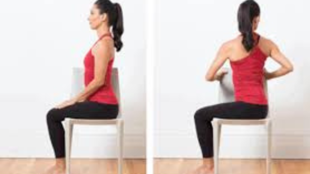 simple twist stretches