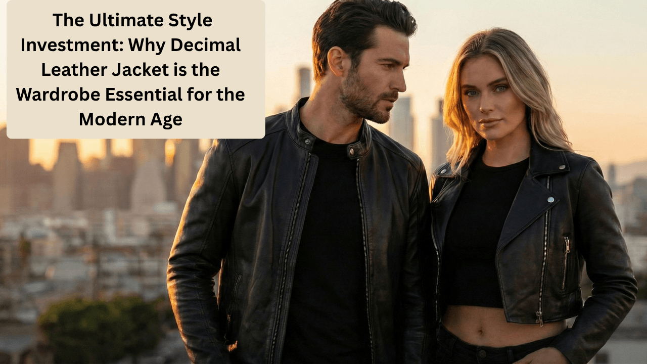 The Ultimate Style Investment: Why Decimal Leather Jacket is the Wardrobe Essential for the Modern Age