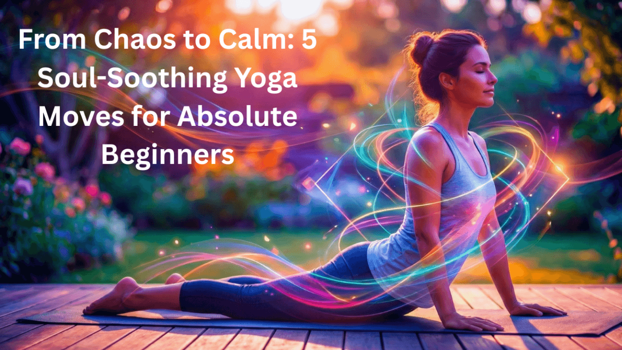 From Chaos to Calm: 5 Soul-Soothing Yoga Moves for Absolute Beginners