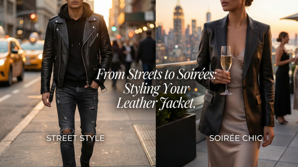 styling your leather jacket
