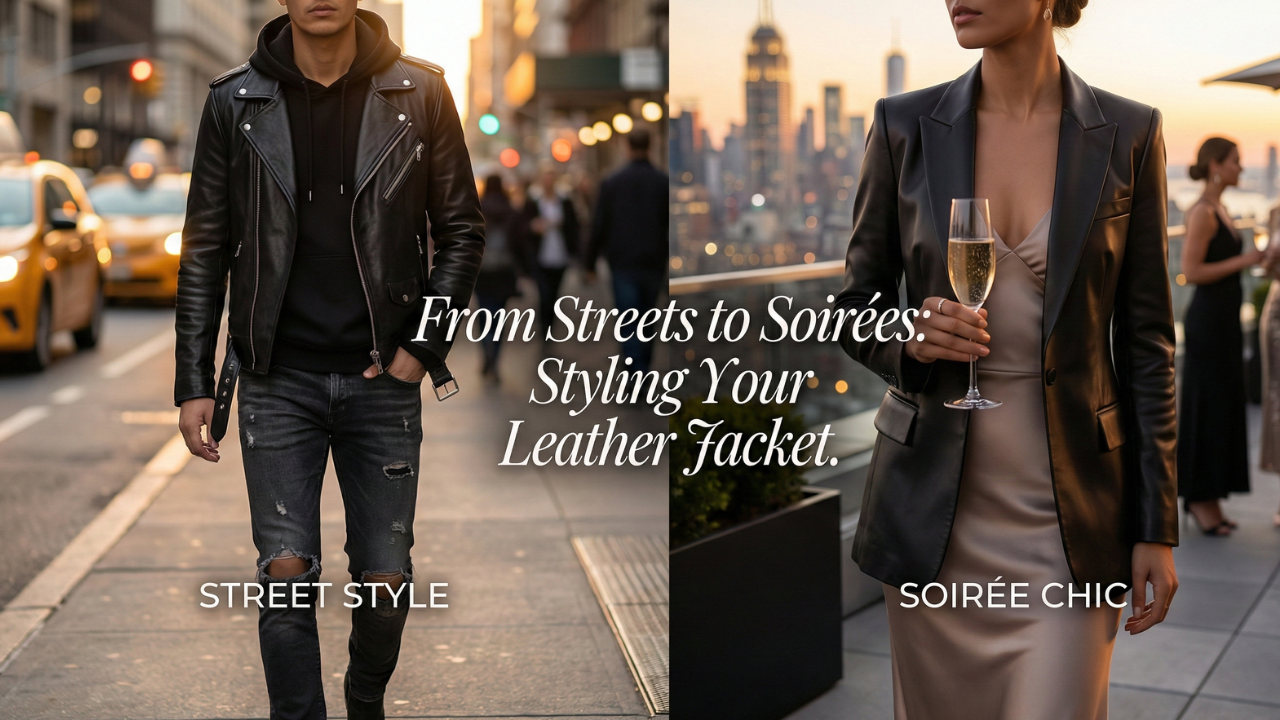 styling your leather jacket