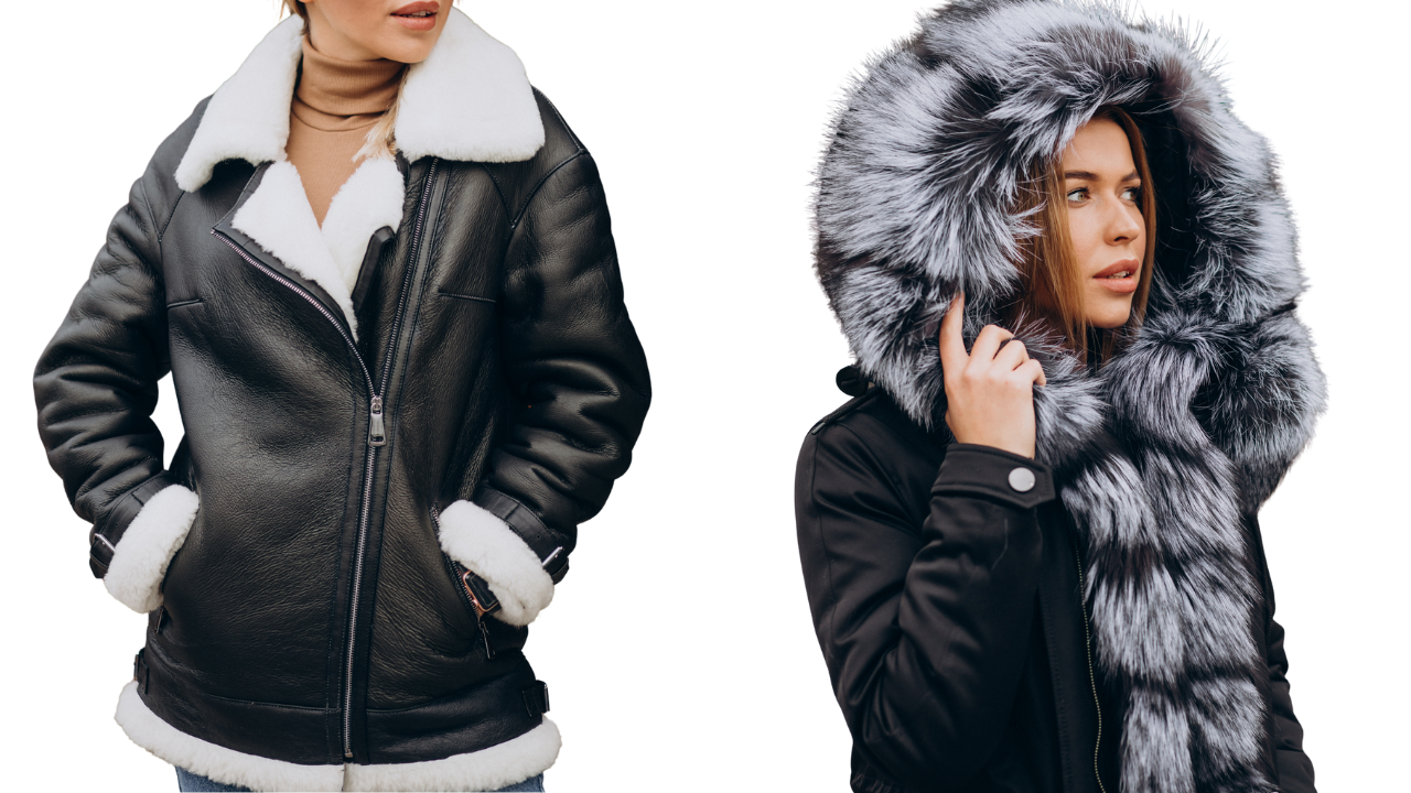 Shearling-Lined Leather Jackets