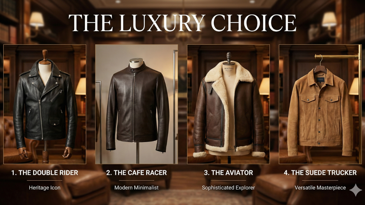 Best luxury leather jackets