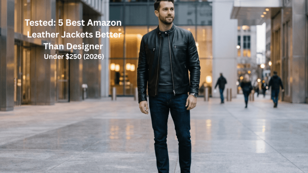 Tested: 5 Best Amazon Leather Jackets Better Than Designer Under $250 (2026)