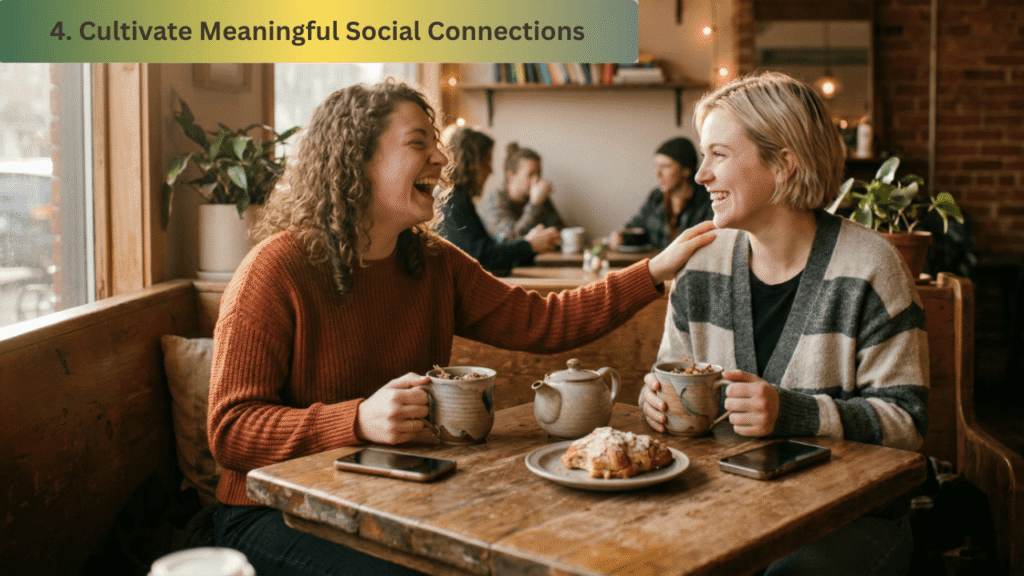 4. Cultivate Meaningful Social Connections regarding ( 5 Useful Tips for Mental Health for Beginners blog )